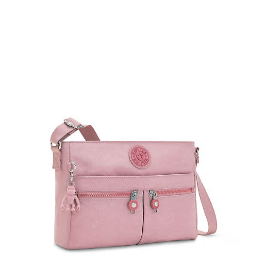 Kipling New Angie Crossbody Táska Rózsaszín | HU 1198CT